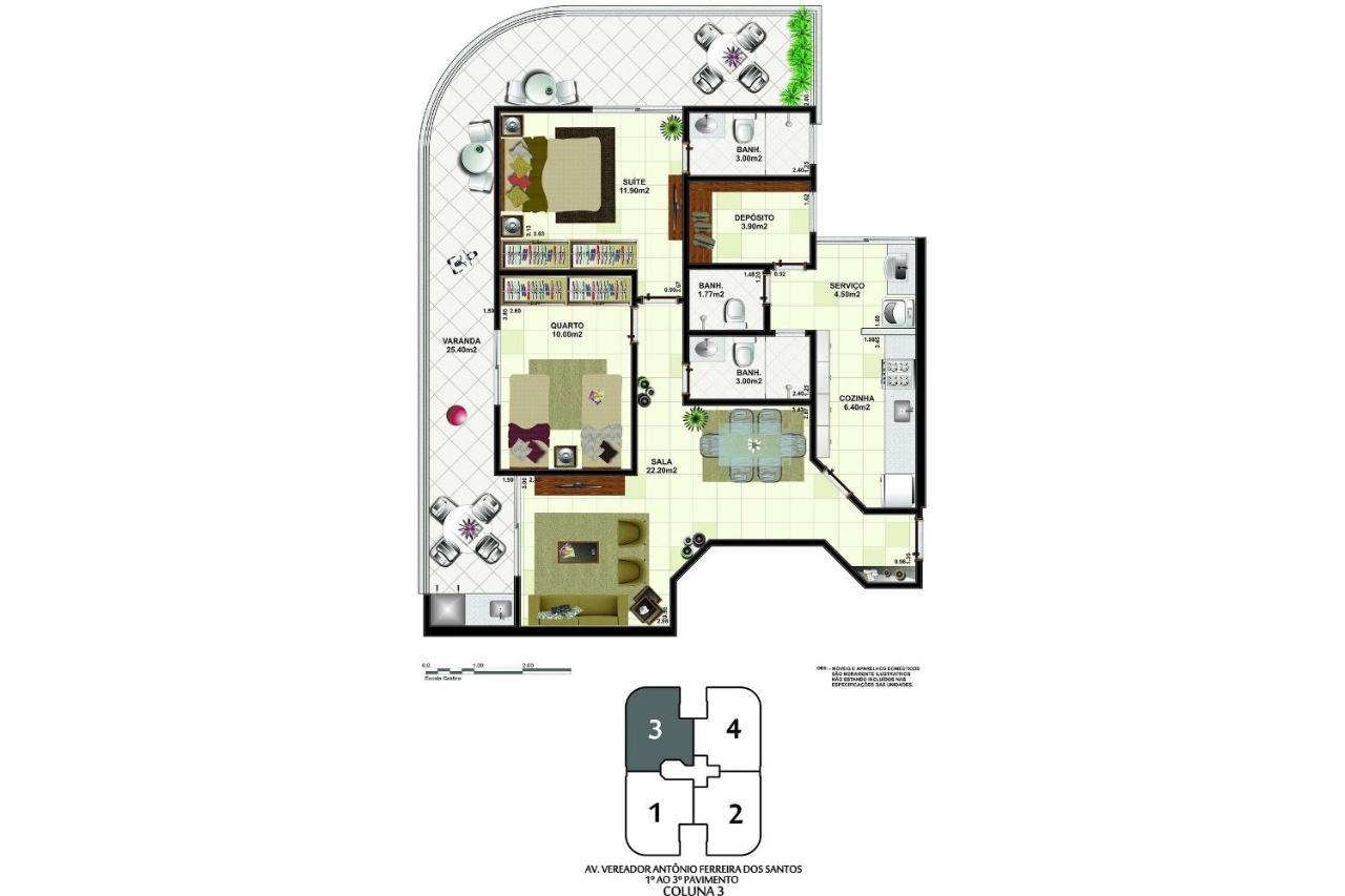 Ferienwohnung Lindo Ap Completo Em Cabo Frio Exterior foto